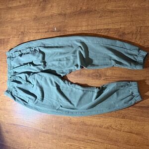 Gymshark Mens Joggers Sage Green Medium Elastic Waist Drawstring Sweatpants